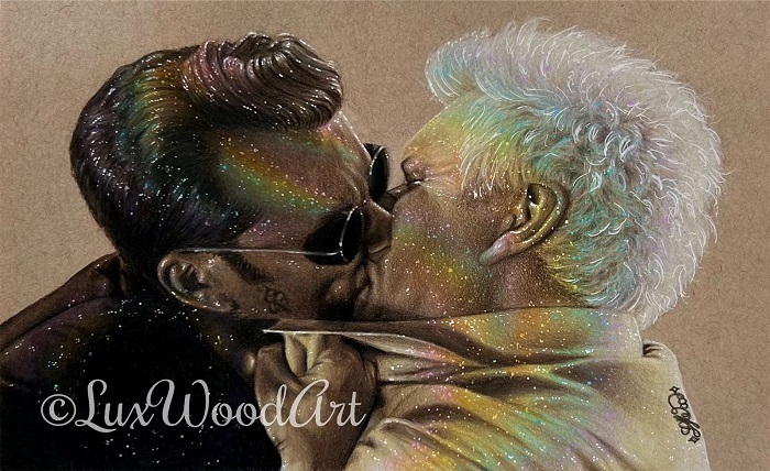 what is a rainbow kiss