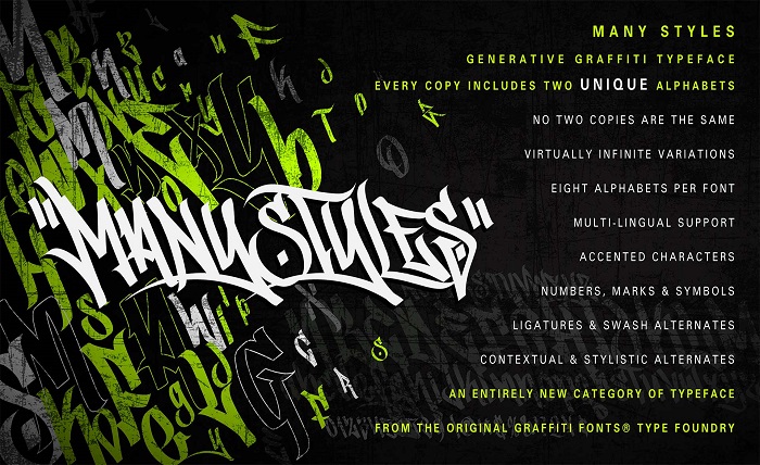 style font