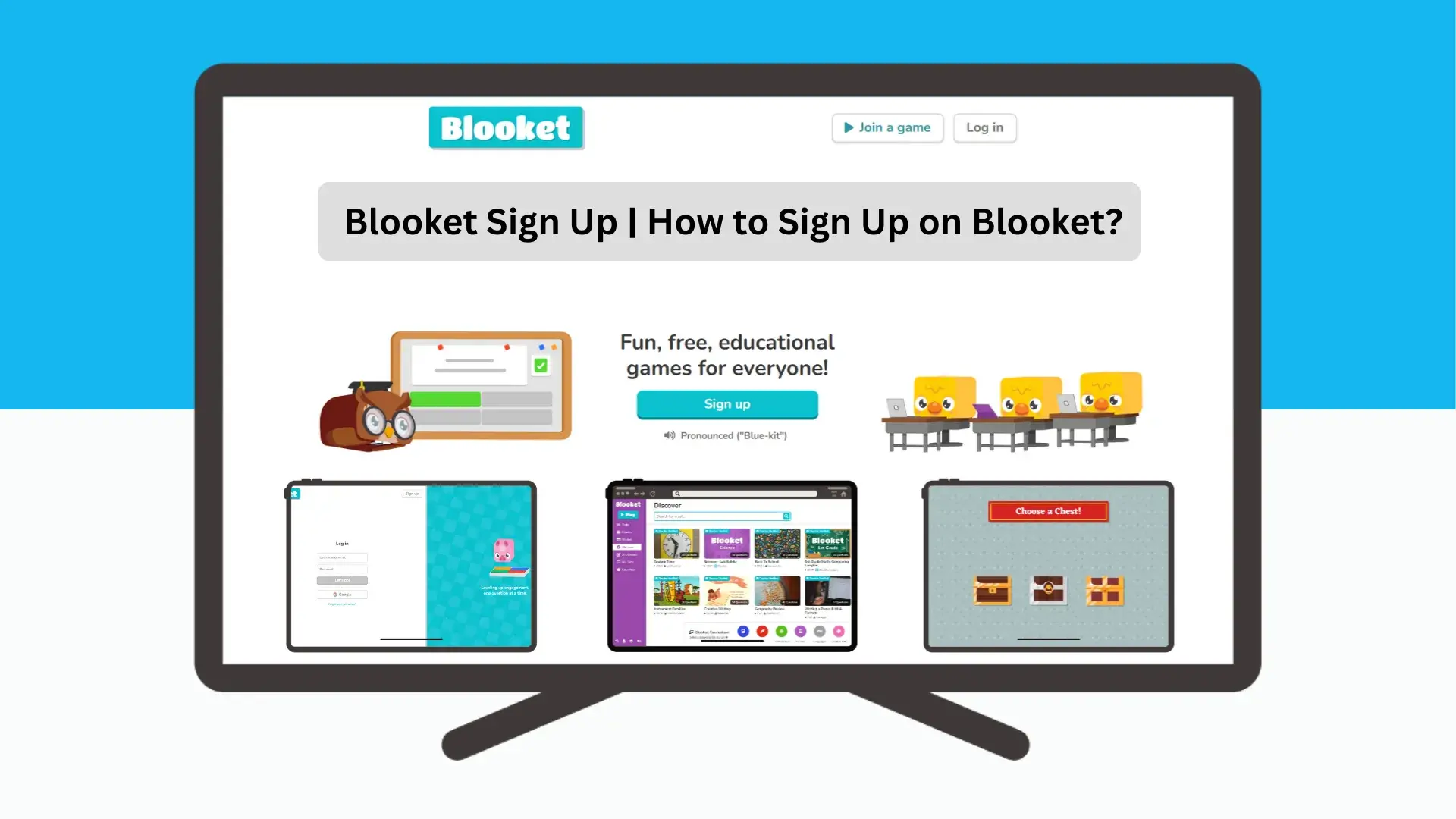 Blooket Sign Up - How to Sign Up a blooket account?