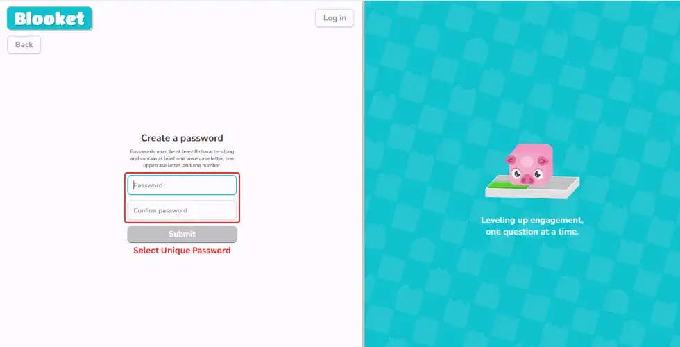 Choose Unique Password