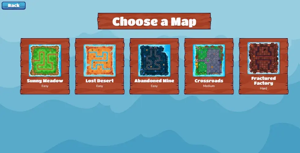 Choose the Blooket Game Map for Solo Play
