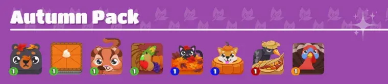 Blooket Autumn Pack