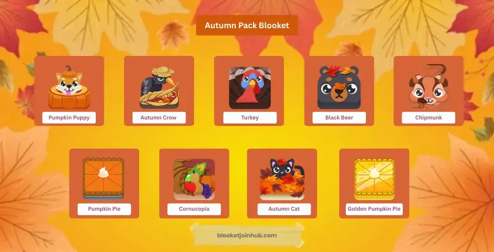 Blooket Autumn Pack