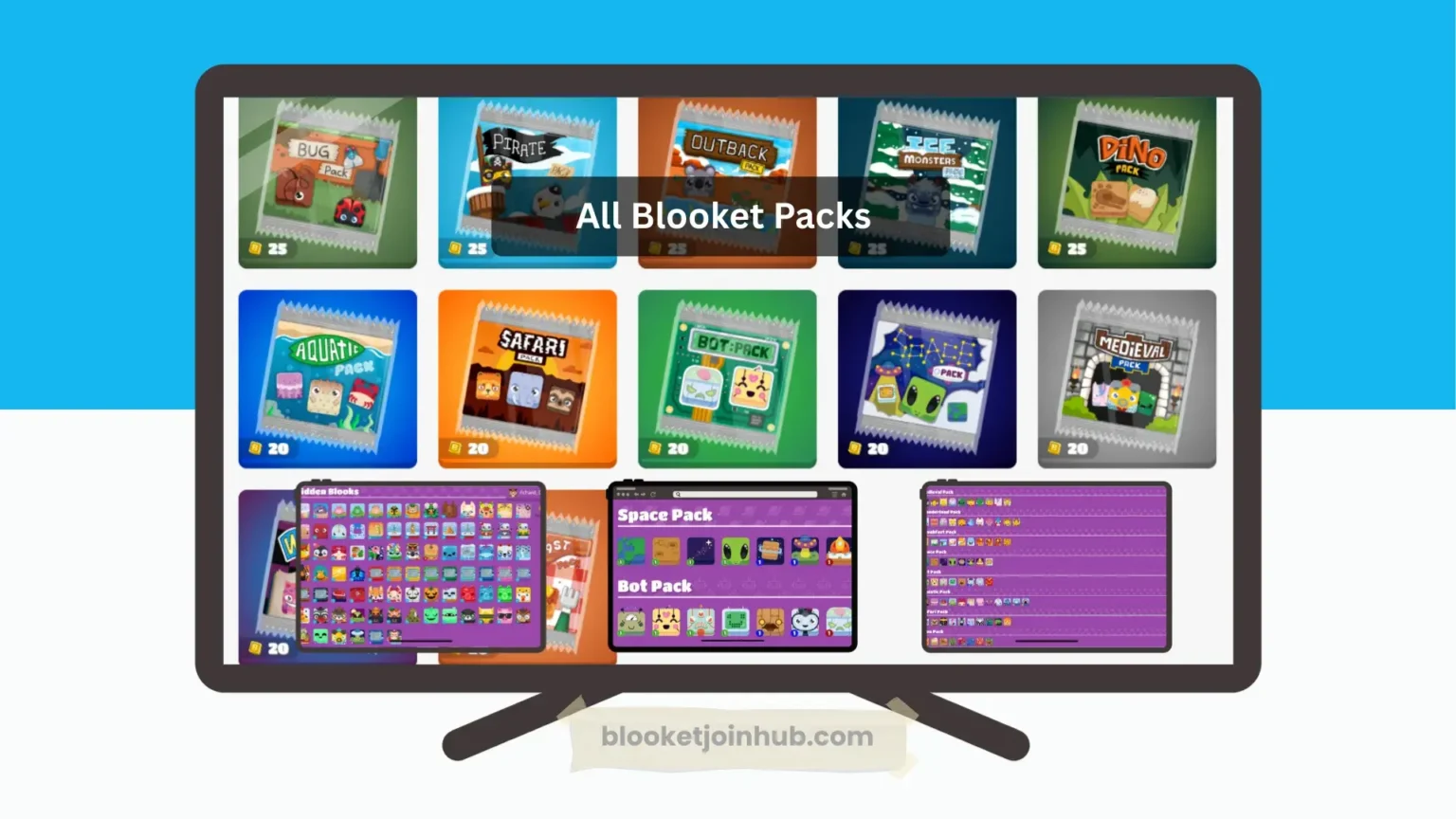 Blooket Packs - Discover all Pack for Exciting Game Choice