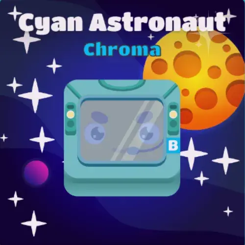 Cyan Astronaut Blooket