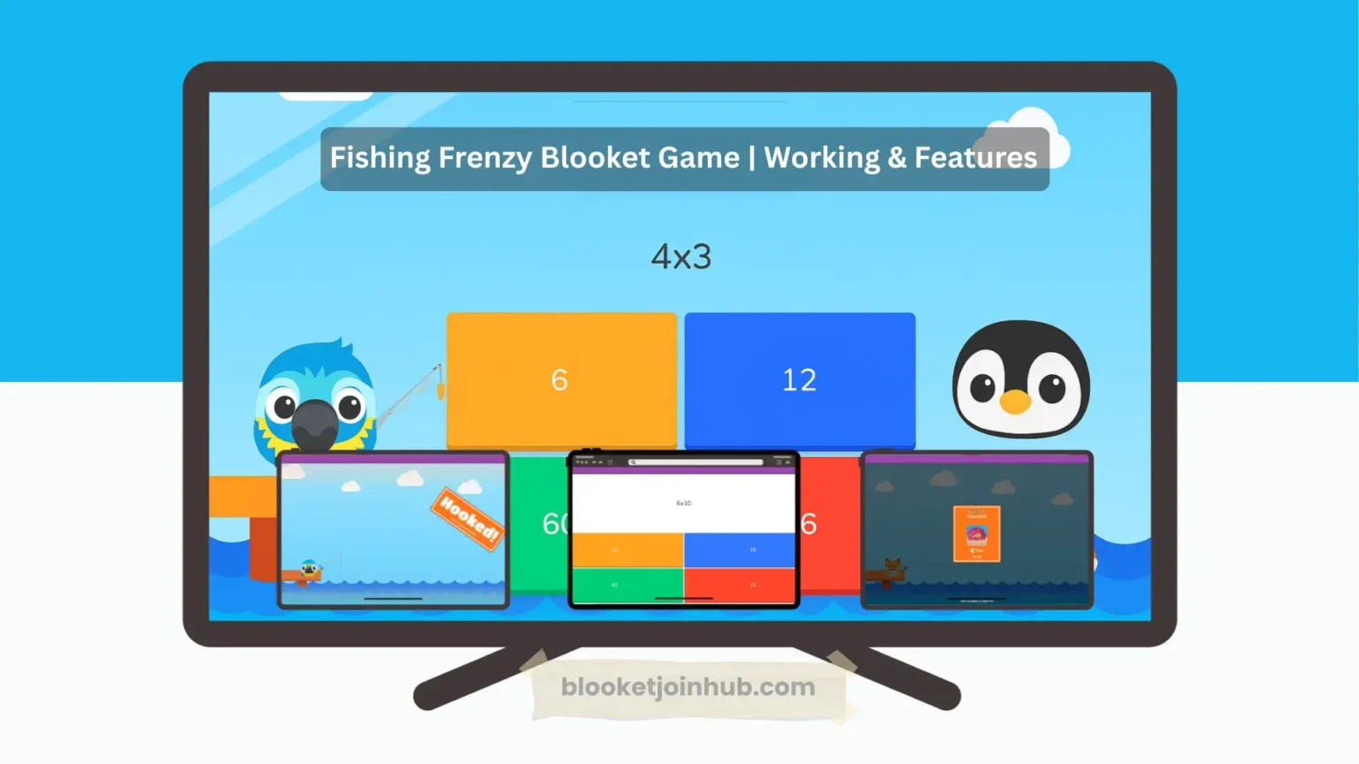 Fishing Frenzy Blooket Game - How to Play & Working