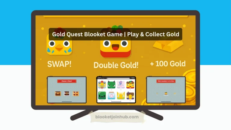 Gold Quest Blooket Game - Play, Learn and Collect Gold