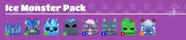 Ice Monster Pack Blooket