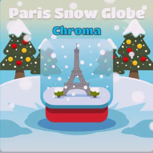 Paris Snow Globe Chroma Blooket