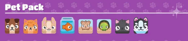 Blooket Pet Pack