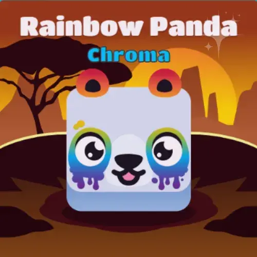 Rainbow Panda Blooket