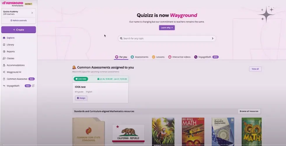 Wayground Overview